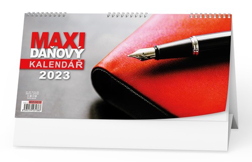 Stolní kalendář týdenní - MAXI daňový kalen