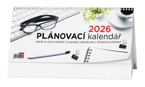 Stolní kalendář týdenní - Plánovací daňov
