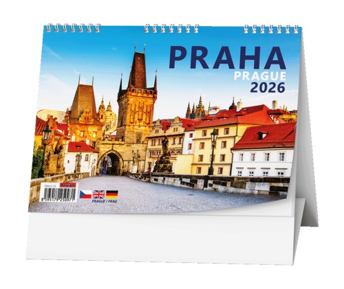 Stolní kalendář týdenní - Praha