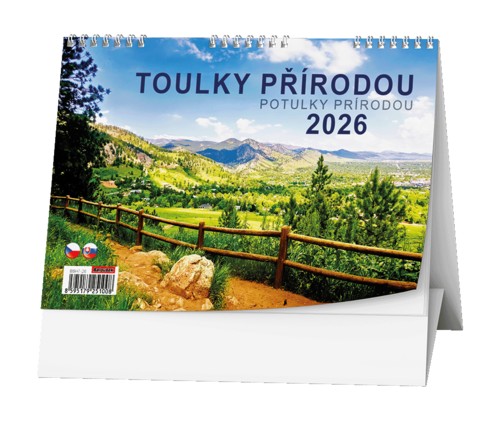 Stolní kalendář týdenní - Toulky přírodou