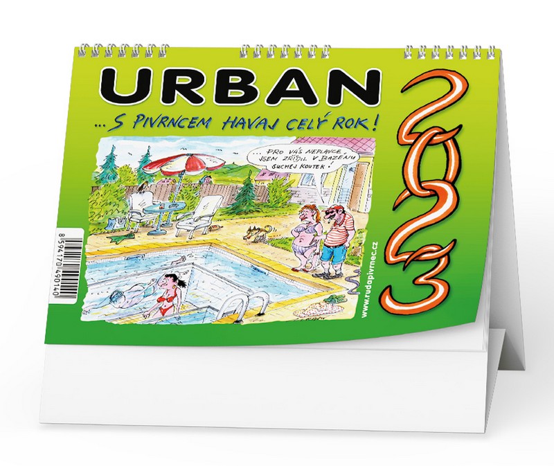 Stolní kalendář - Urban s Pivrncem Havaj celý 