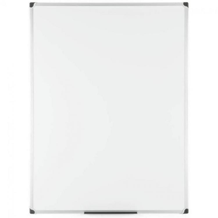 Tabule magnetická bílá s hliníkovým rámem 120 x 90cm.