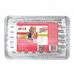 Tácek grilovací BARBECUE Alu, 340x230x20 mm. 3 ks.