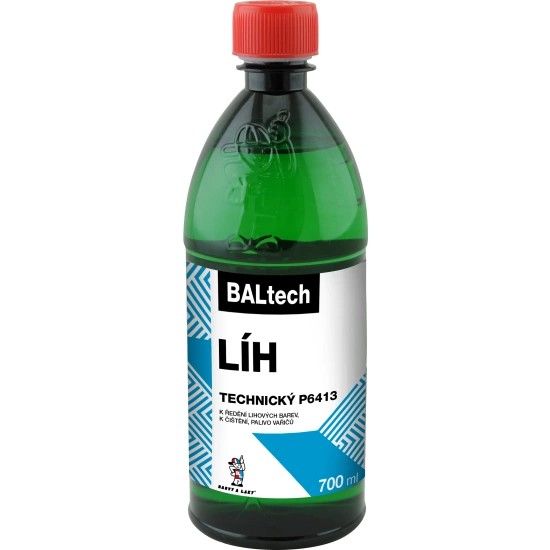 Technický líh P 64413 plast 700ml.