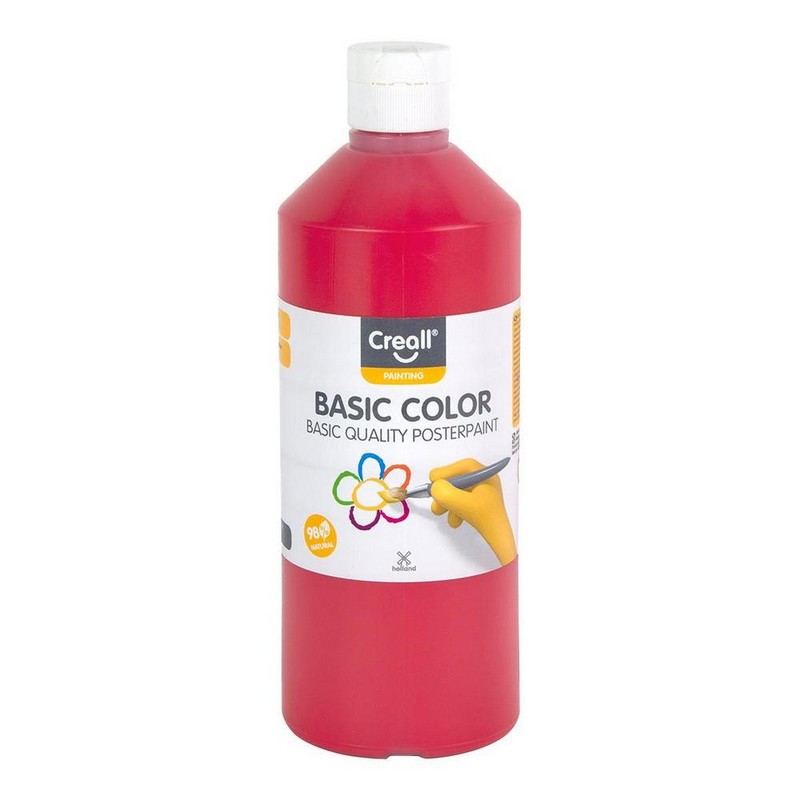Temperová barva 500ml. ČERVENÁ magenta