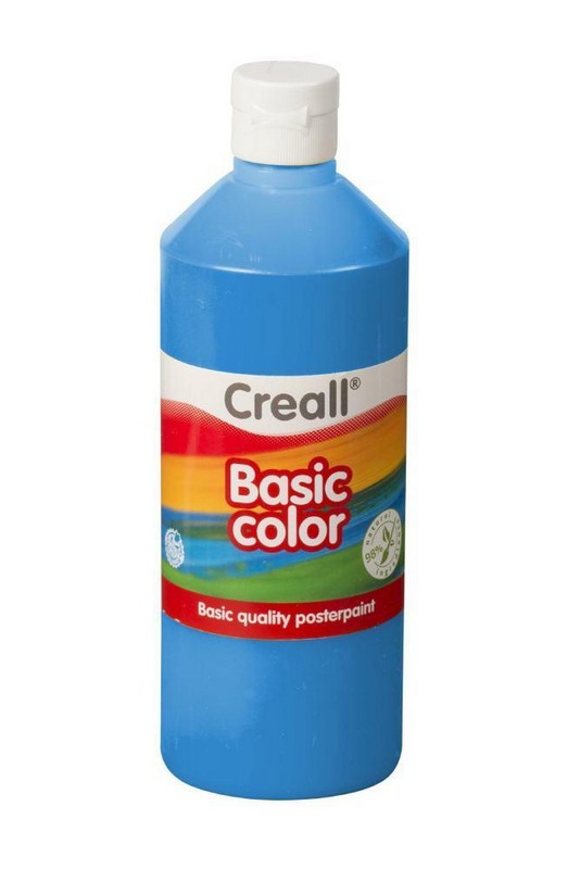 Temperová barva 500ml. MODRÁ světlá
