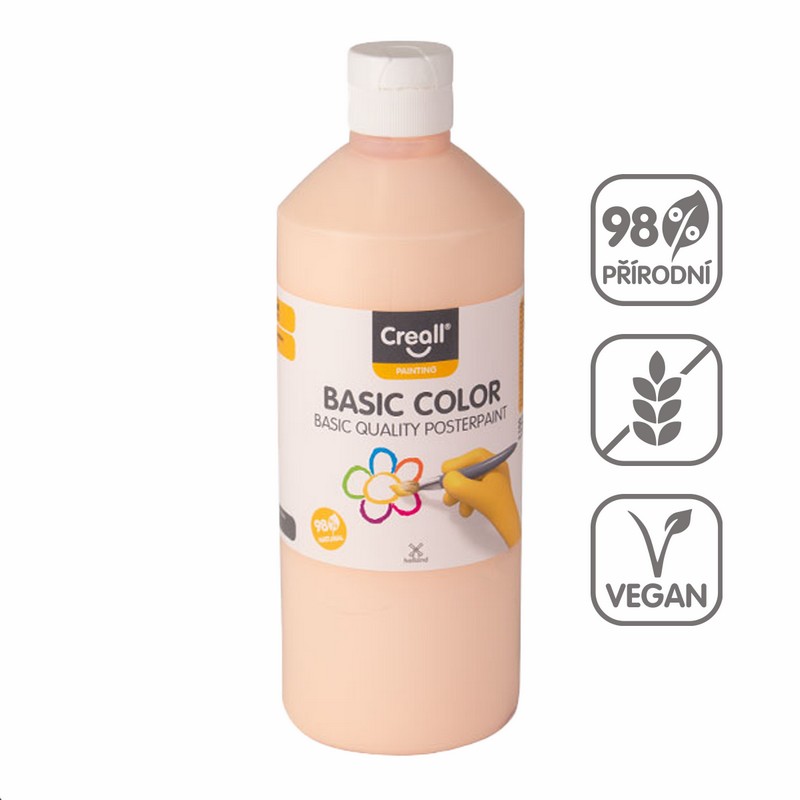 Temperová barva CREALL basic 500ml. pastelová OR