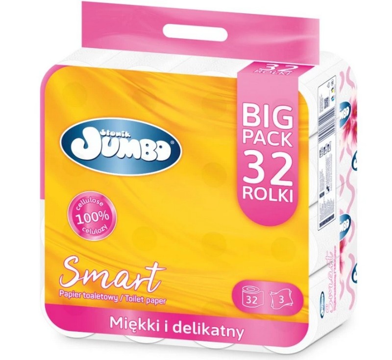 Toaletní papír HORECA Jumbo 3vr. 32 ro