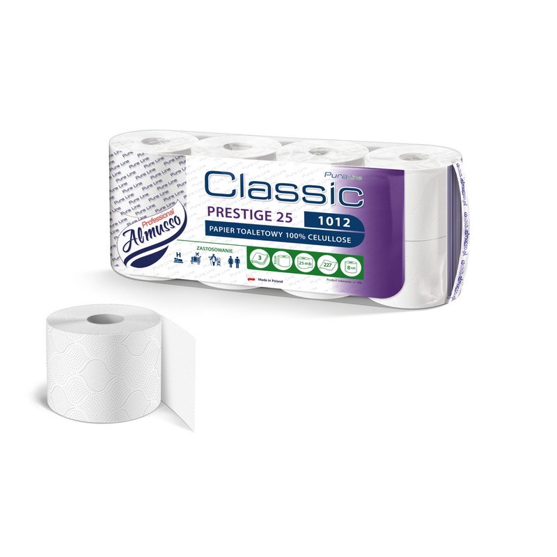 Toaletní papír HOTEL PROFI PRESTIGE 25 100%, bí