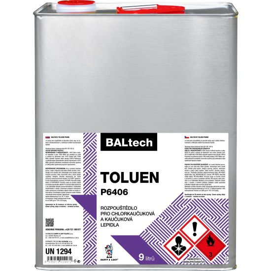 Toluen P6406, 9 l.