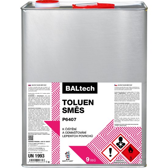 Toluen SMĚS P6407 9 l.