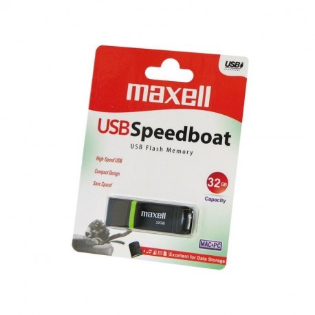 USB FD 16GB 2.0 Speedboat black MAXELL