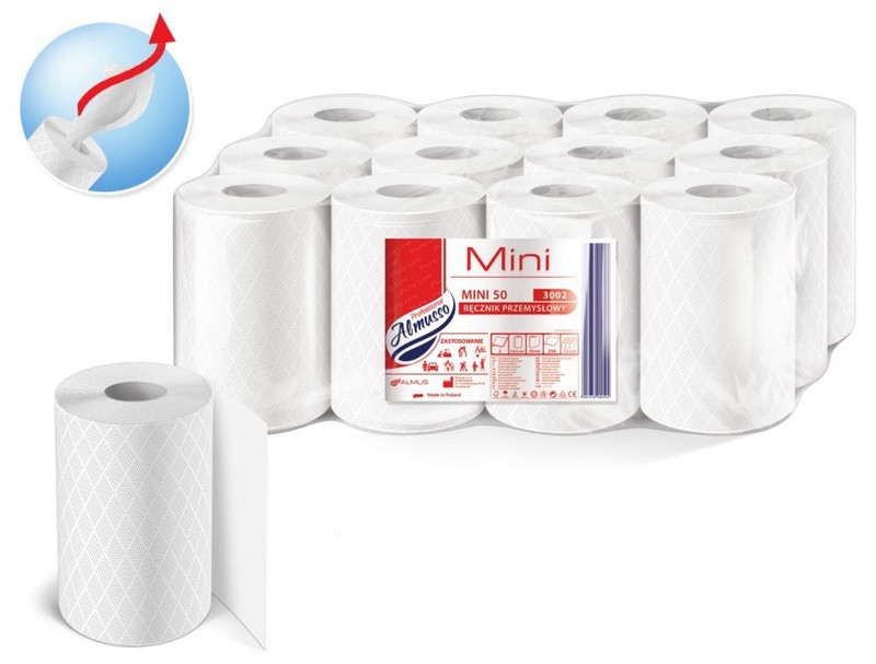 Utěrka ALMUSSO PuraLine MIDI 50m. 2vr. 100% Celul