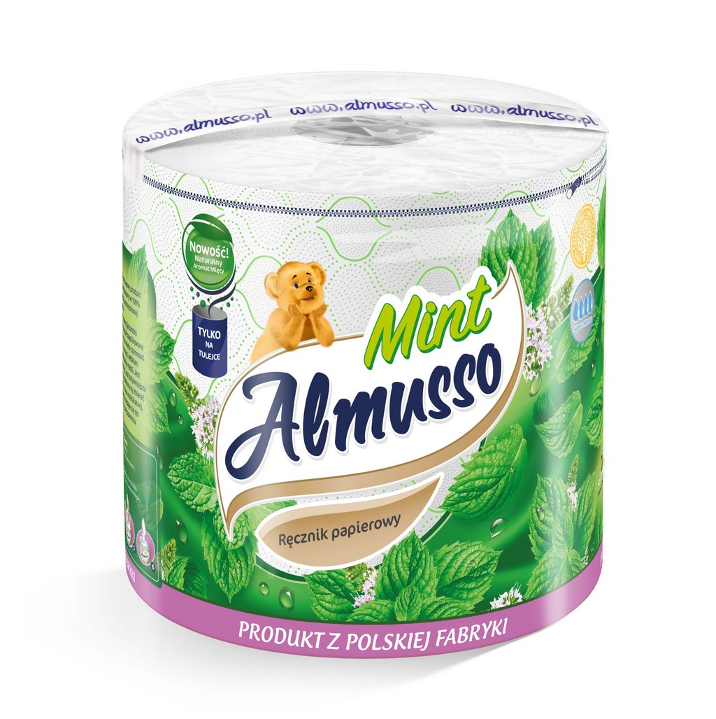 Utěrka papírová na roly ALMUSSO MATA XXL 3vr. 1