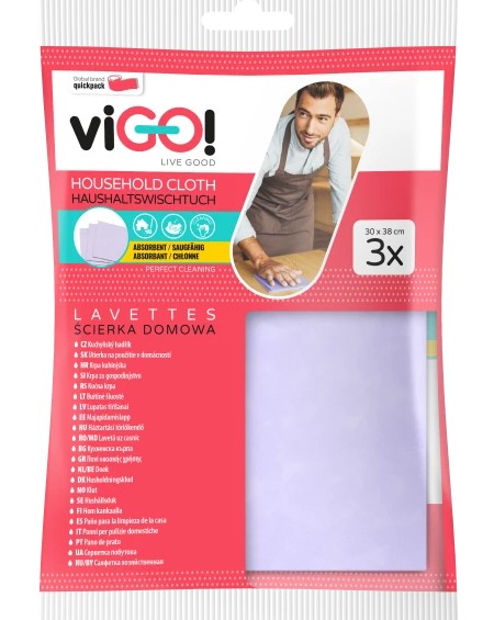 Utěrka pohlcující prach velikost 30x38 cm/3 ks Utěrka pohlcující prach velikost 30x38 cm/3 ks