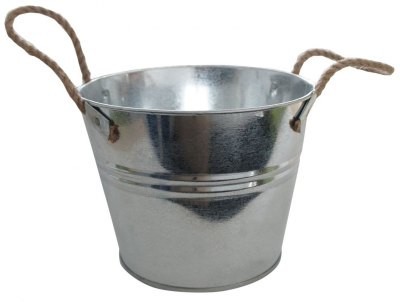 Vědro pozinkované s provazem 5 l.