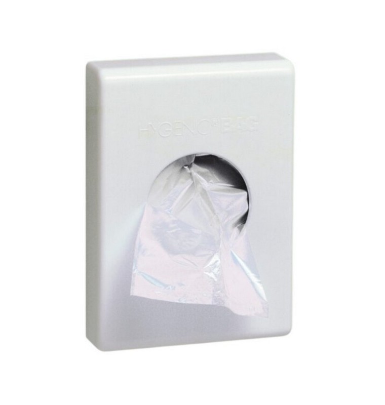 Zásobník na hygienické sáčky ITALIC , bílý 