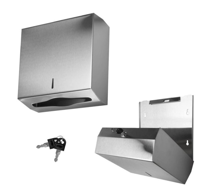 Zásobník na ručníky skládané ZZ NEREZ - VELKÝ